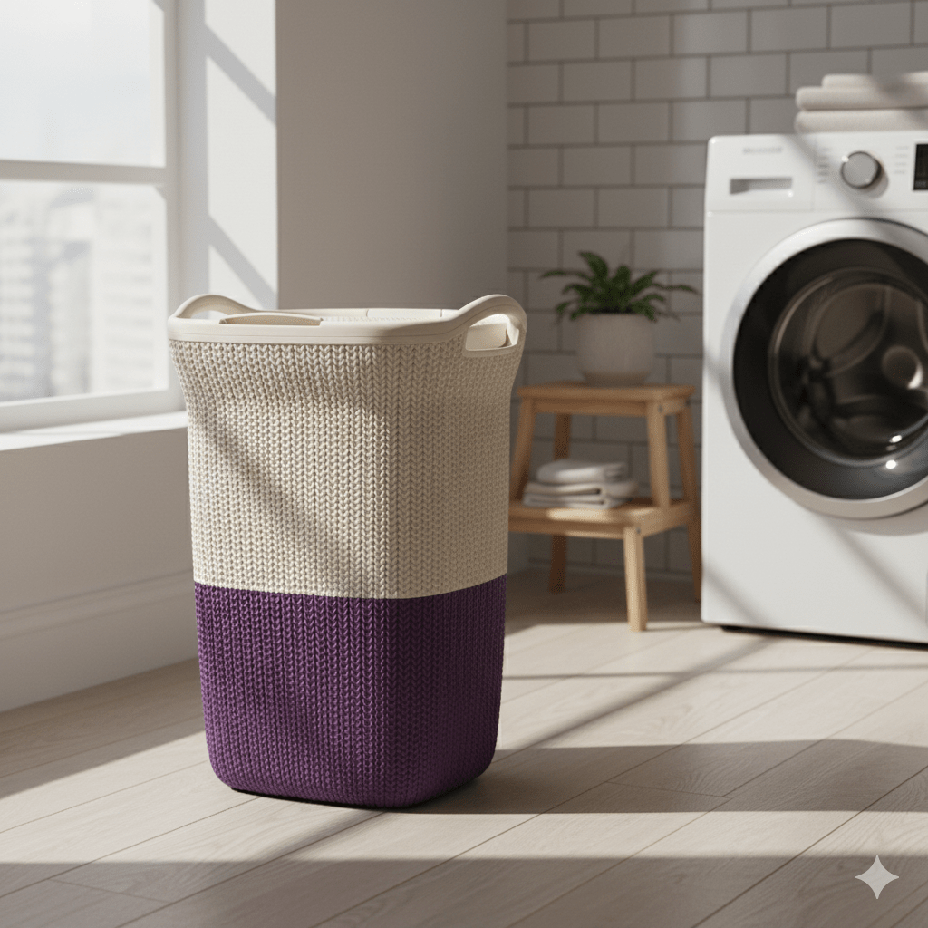 CESTO PLASTICO PITAY # 60 MODELO RATAN2