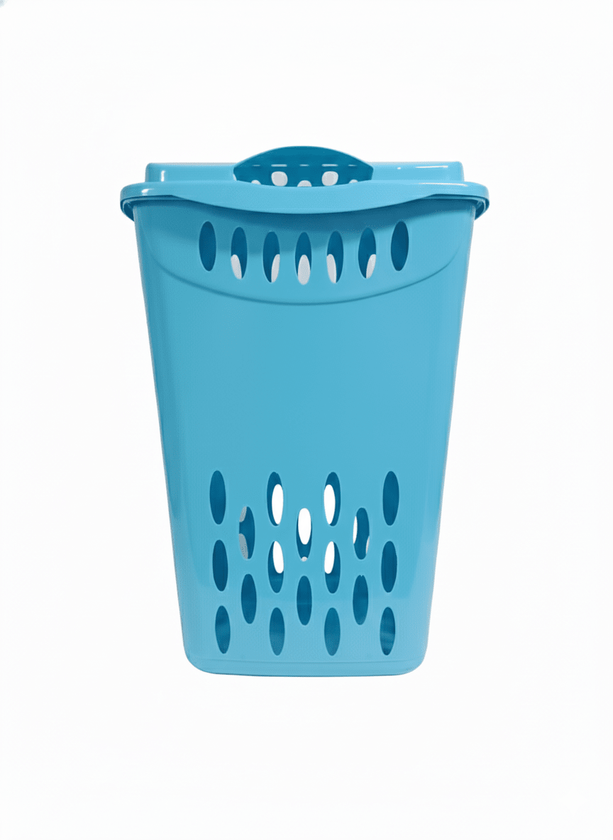 CESTO Plastico VENECIA Chico Con Tapa - QPLAST1