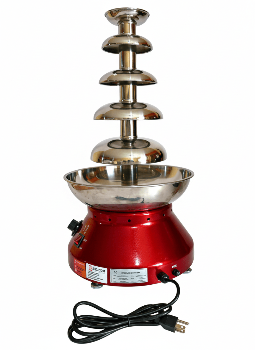 CHOCOLATERA INOXIDABLE 4 PISOS INDUSTRIAL2