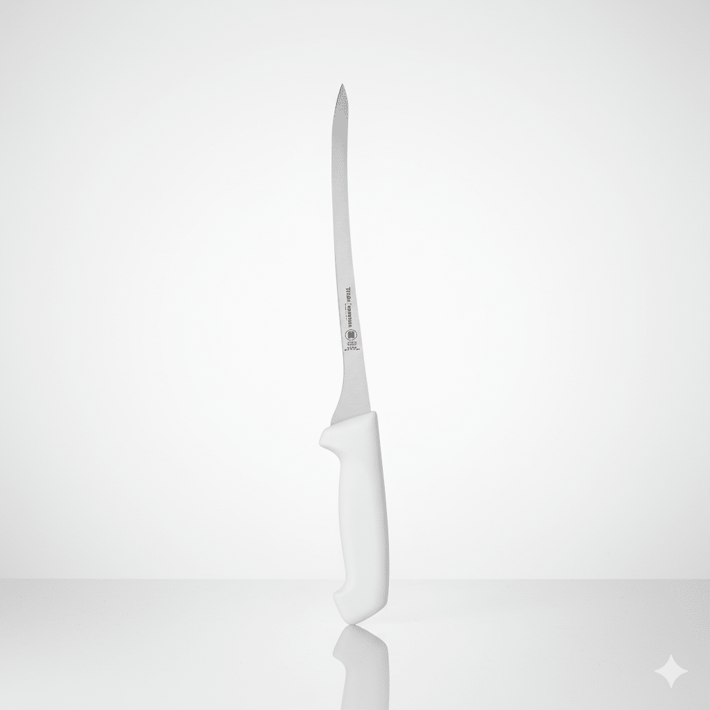 CUCHILLO FILETEADOR Mango Blanco -  TRAMONTINA1