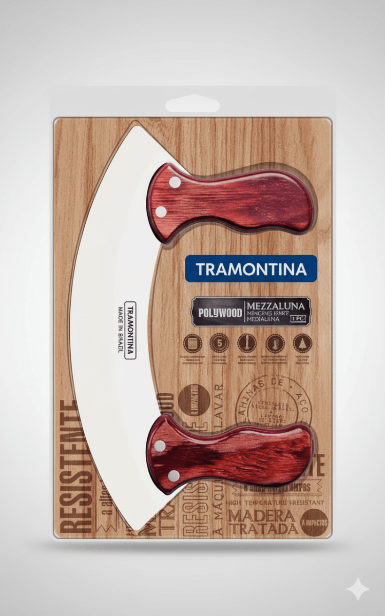 CUCHILLO Media LUNA Mango POLYWOOD - TRAMONTINA1