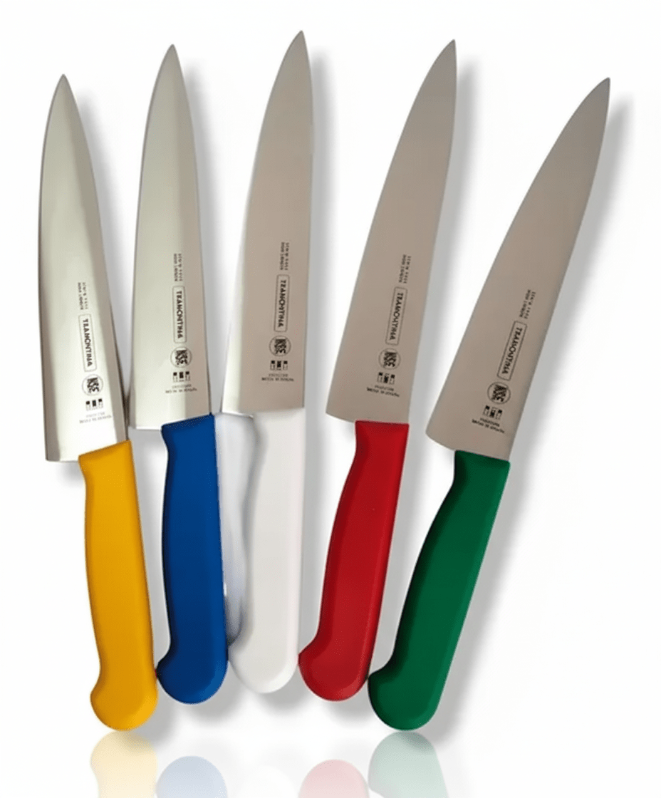 CUCHILLO Para CARNE Mango Amarillo PROFESIONAL 24620/058  - TRAMONTINA1