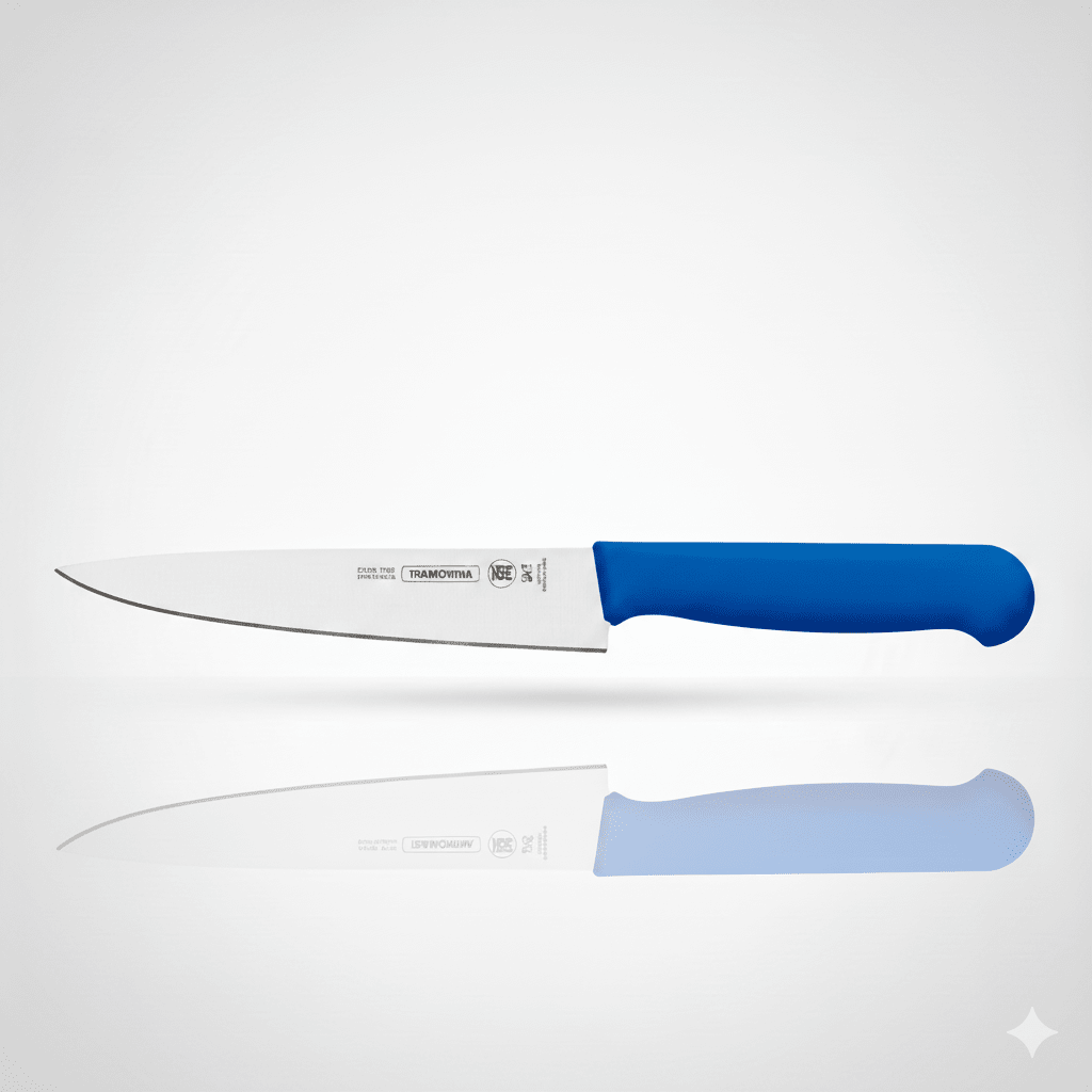 CUCHILLO Para CARNE Mango AZUL PROFESIONAL - TRAMONTINA1