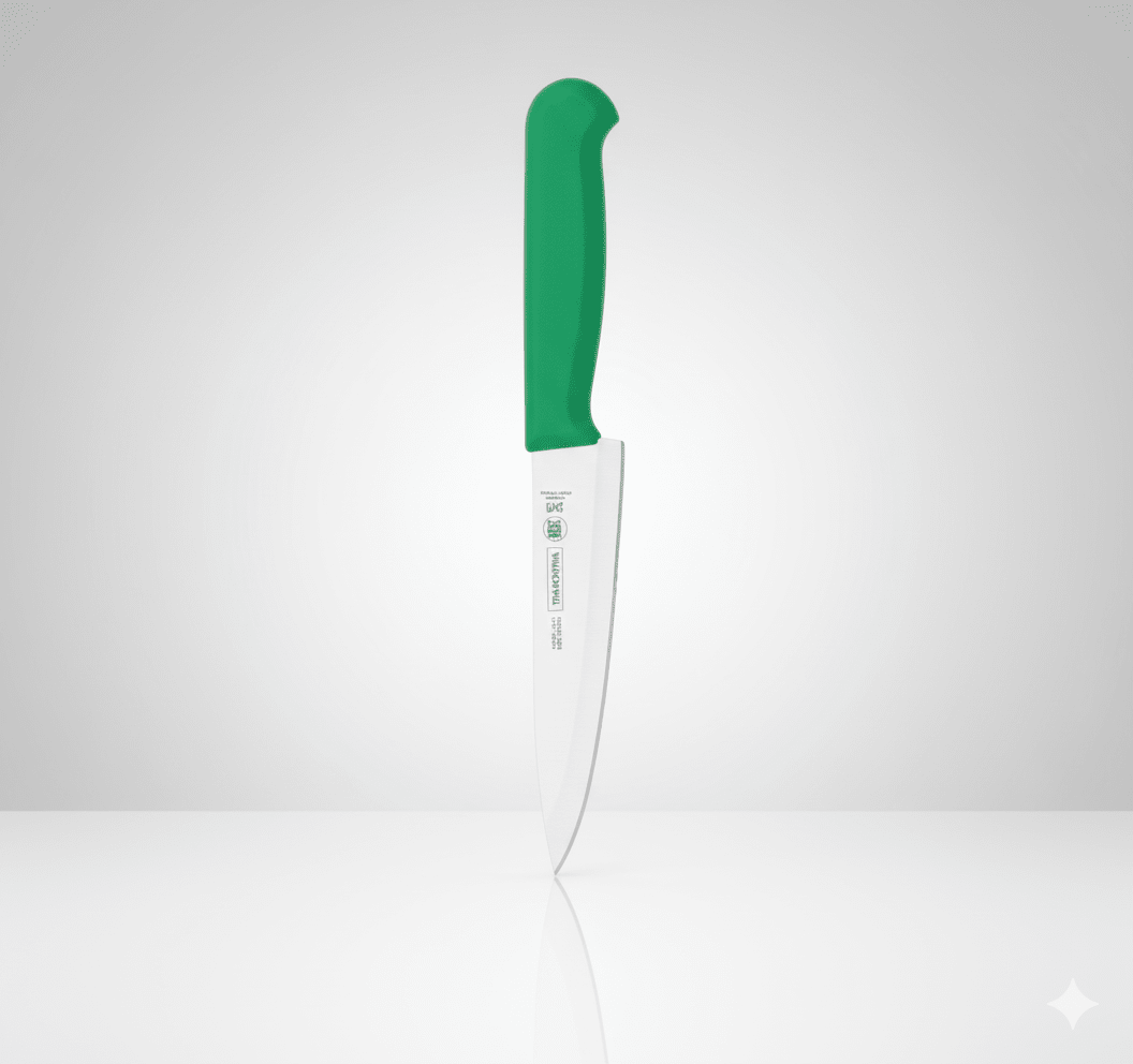 CUCHILLO Para CARNE Mango VERDE PROFESIONAL #6 - TRAMONTINA1