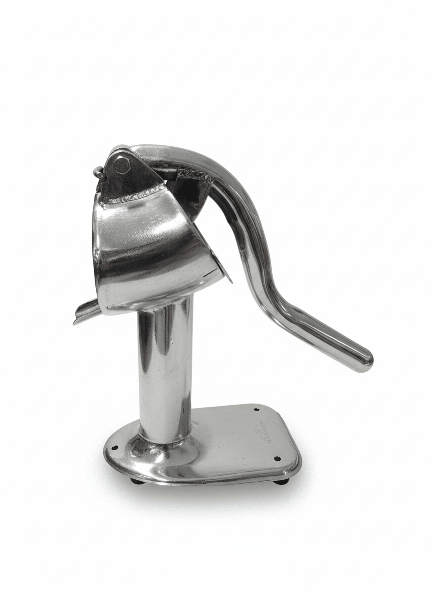 EXPRIMIDOR DE NARANJA TOTAL ACERO INOXIDABLE INDUSTRIAL CON PALANCA - CORONA CUSIHUAMAN2