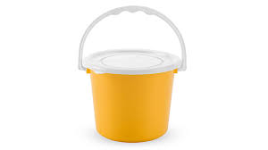 BALDE PLASTICO COLOR MELON - JORPLAST2