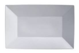 BANDEJA 25.8 X 40 CM ZEN BLANCO - CORONA1