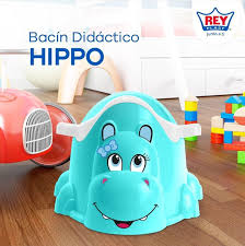 BACIN PLASTICO DIDACTICO HIPPO DECORADO  - REY4