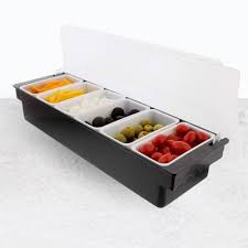 CAJA 6 Divisiones Para BAR BASE PLASTICA ABS 109462