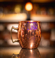 MUG MOSCOW MULE 550 ML COBREADO GRIS LISO2