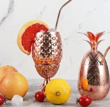 COPA COCTEL COBREADO MODELO PIÑA2