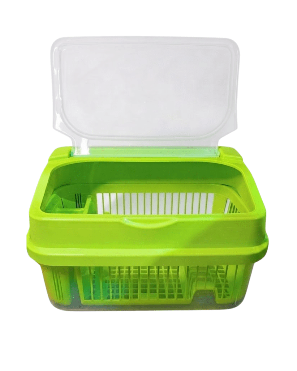PORTAVAJILLA Plastico GIGANTE De LUXE Con Tapa1