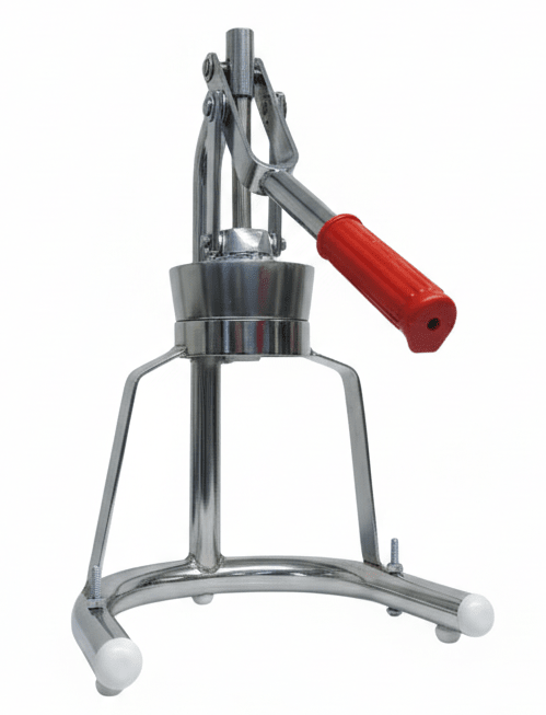 EXPRIMIDOR De NARANJA Con PEDESTAL Cromado MEDIANO - CORONA1