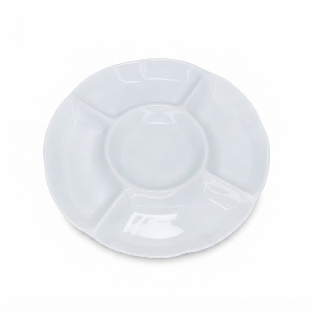 Fuente Loza Redondo 33 Cm C/5 Divisiones2