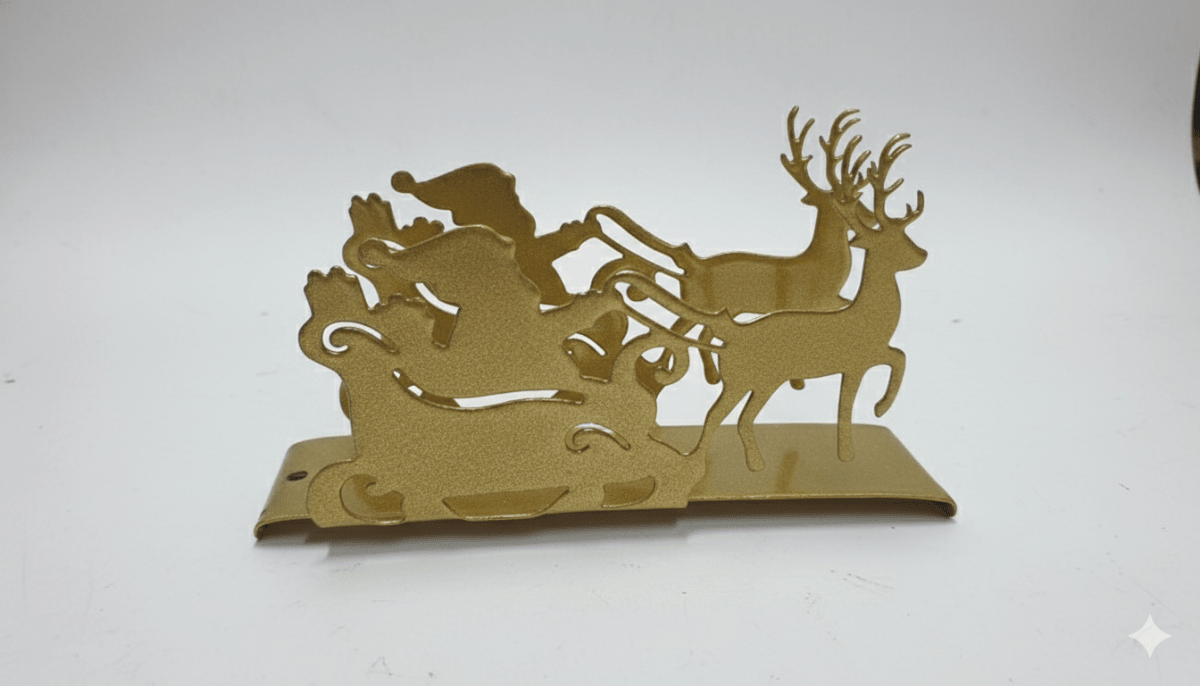 SERVILLETERO Acero Modelo NAVIDEÑOS Laser - REVA12