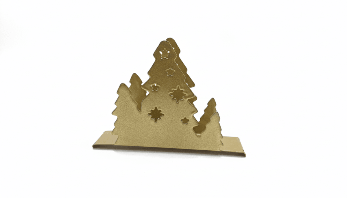 SERVILLETERO Acero Modelo NAVIDEÑOS Laser - REVA5