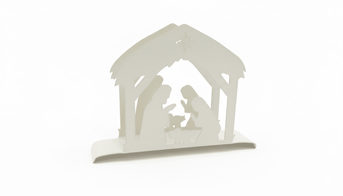 SERVILLETERO Acero Modelo NAVIDEÑOS Laser - REVA6