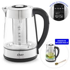 HERVIDOR Electrico De Vidrio CONTROL De Temperatura 1.7 lt. Canasta Para Ifusiones2