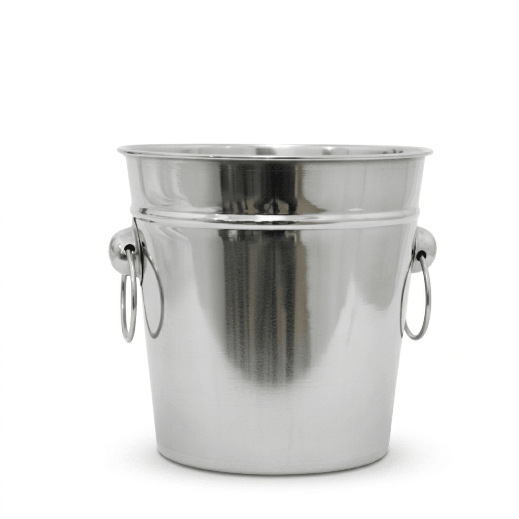 HIELERA De Acero 24 Cm Con Asas2