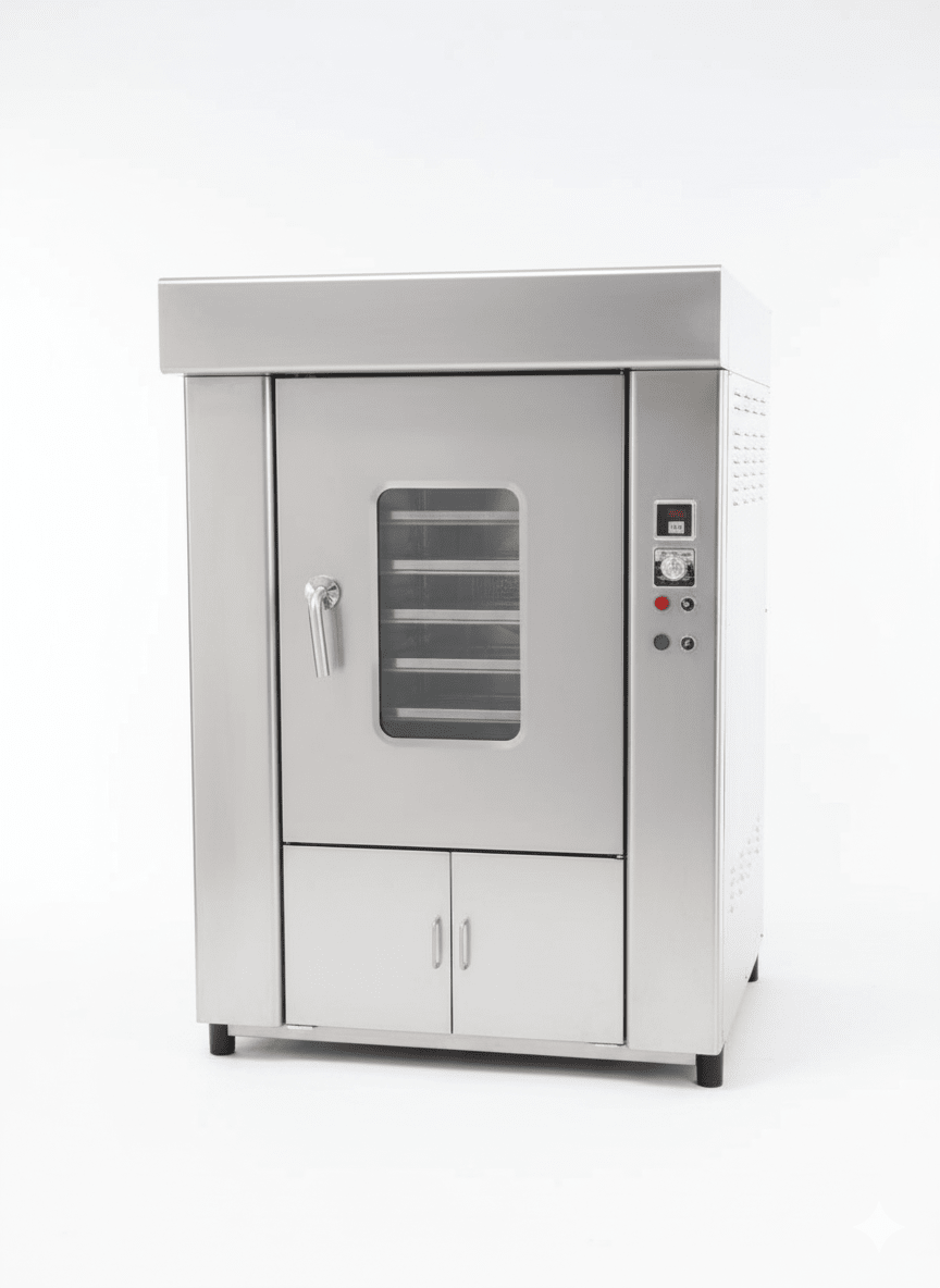 HORNO PANADERO 7 Bandejas Frontal De Acero1