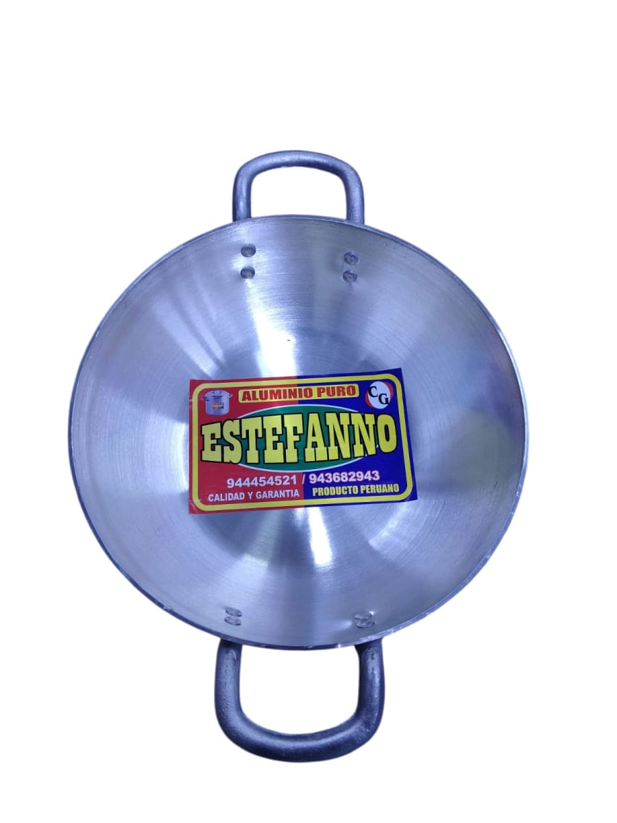 (5)CHICHARRONERA ALUMINIO ASA NEGRA Y ALUMINIO- ESTEFANO1