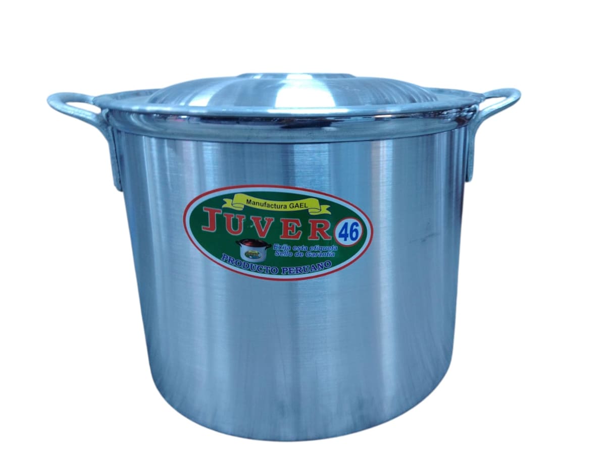 (5)OLLA ALUMINIO CON TAPA COMERCIAL - JUVER1