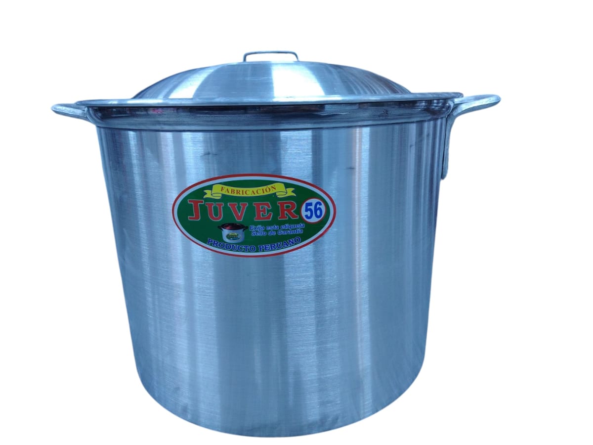 (5)OLLA ALUMINIO CON TAPA COMERCIAL - JUVER2