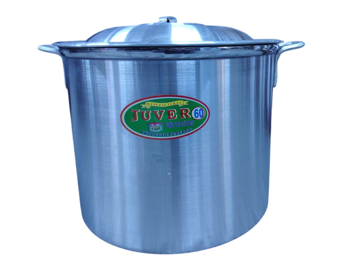 OLLA ALUMINIO CON TAPA COMERCIAL - JUVER3