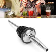 DOSIFICADOR Acero Con PICO JEBE Negro x 12