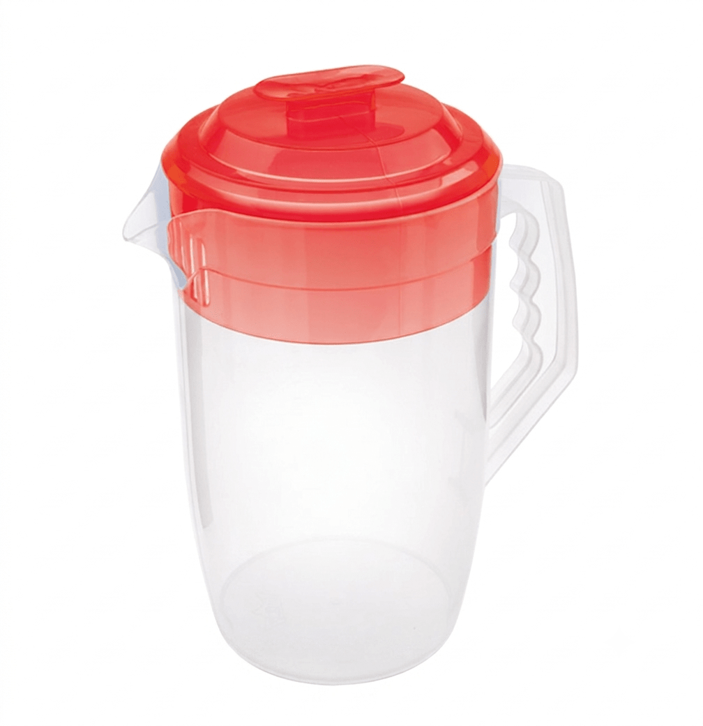 JARRA Plastica BONITA 2.5 Litros Con Tapa Colo1