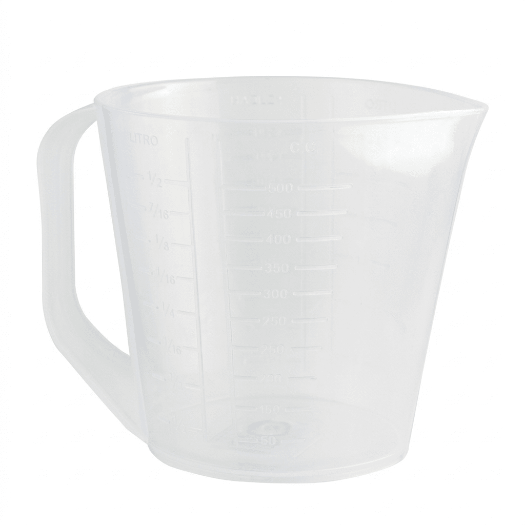 JARRA Plastica GRADUADA 500 ml2