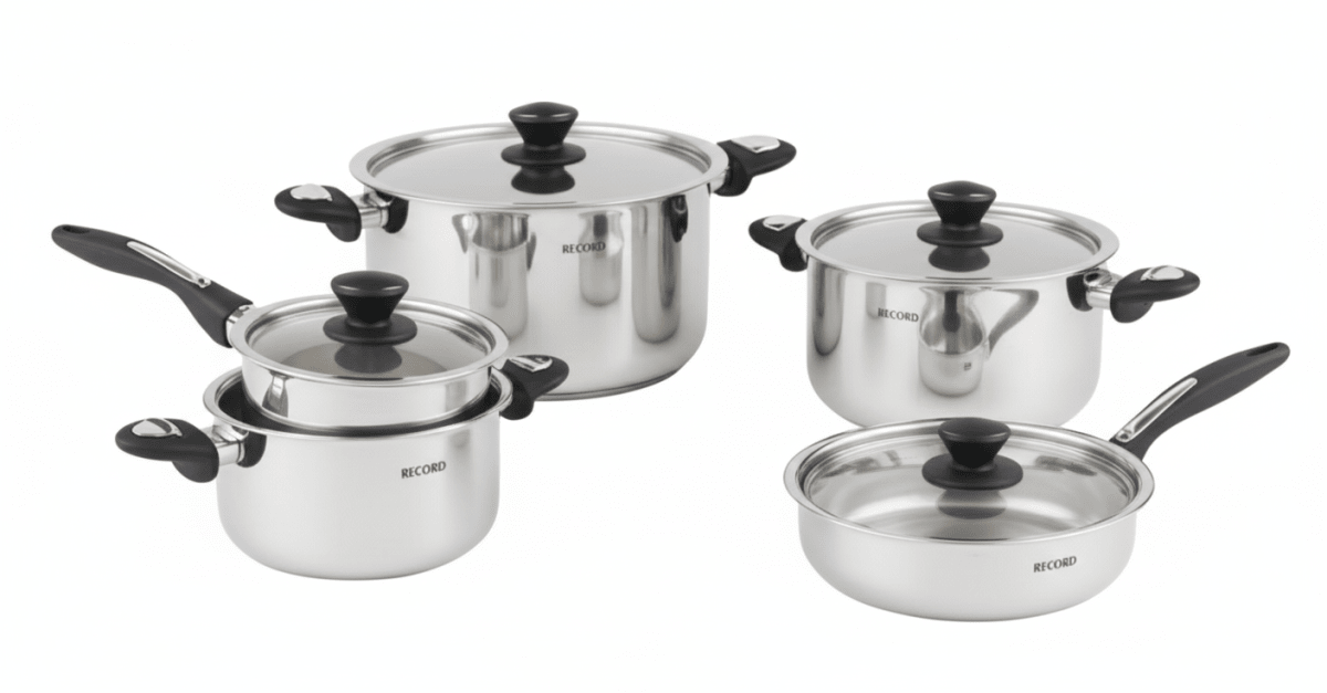 JGO. OLLAS Acero Inoxidable MARQUESA 10 Pz Tapa Acero1