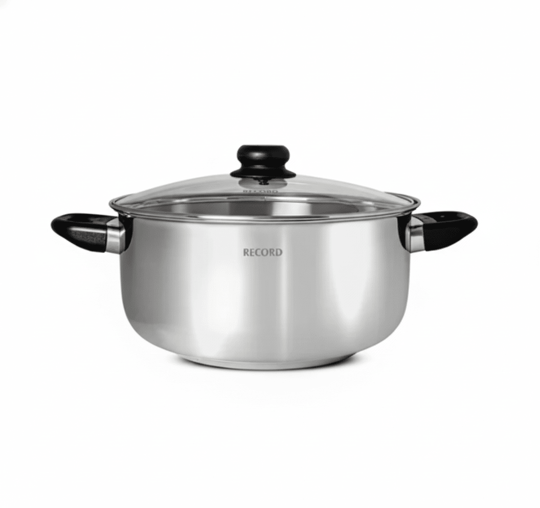 JUEGO De OLLAS Acero Inoxidable MORELIA x 8 Pzs  - RECORD2