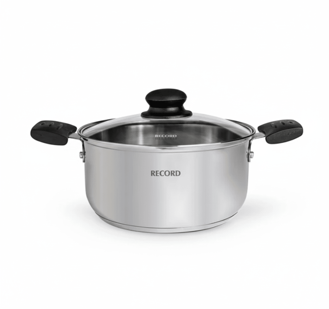 JUEGO De OLLAS Acero Inoxidable MORELIA x 8 Pzs  - RECORD5