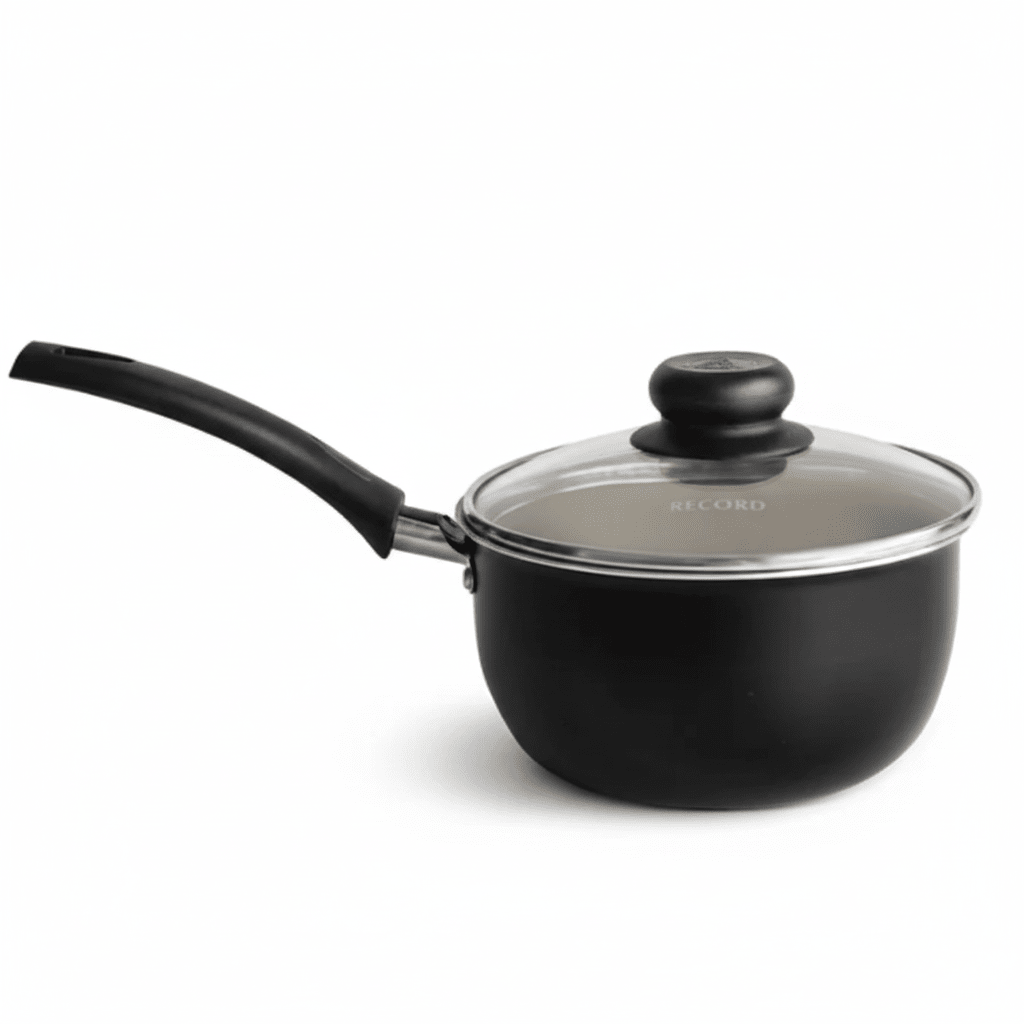 Juego De Ollas ANTIADERENTE x 9 Pz. Negro y Rojo- RECORD2