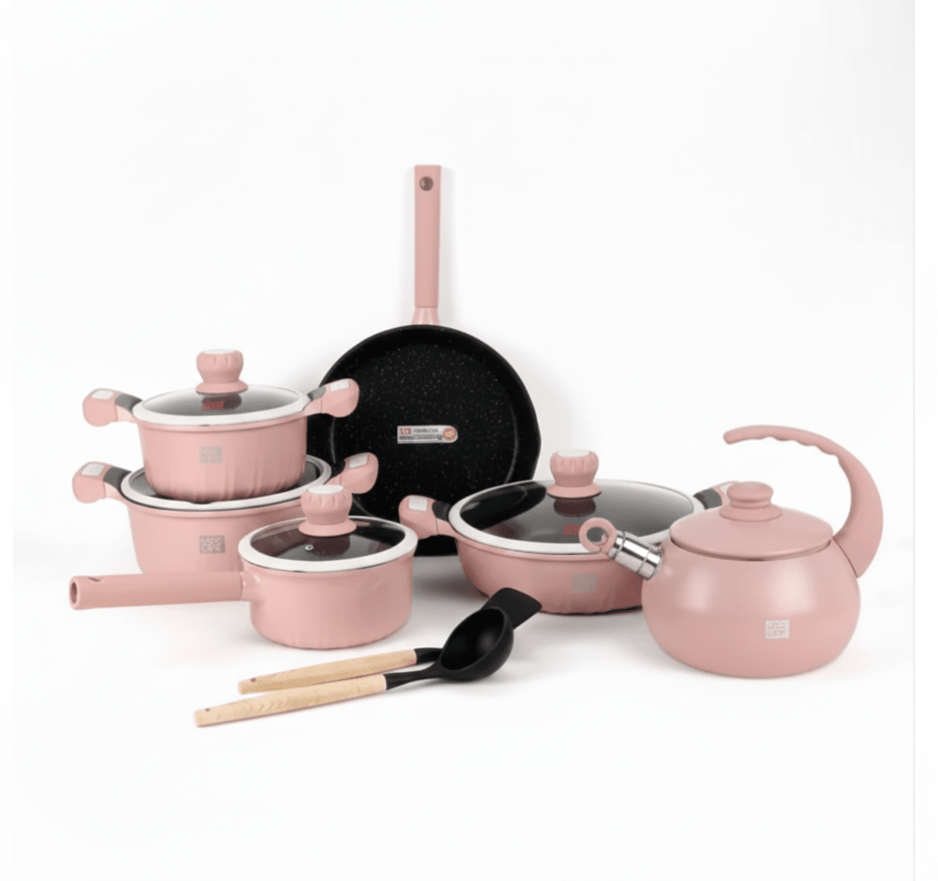 JUEGO de Ollas Roca Volcánica x14 Pzs  SOLANGEL1