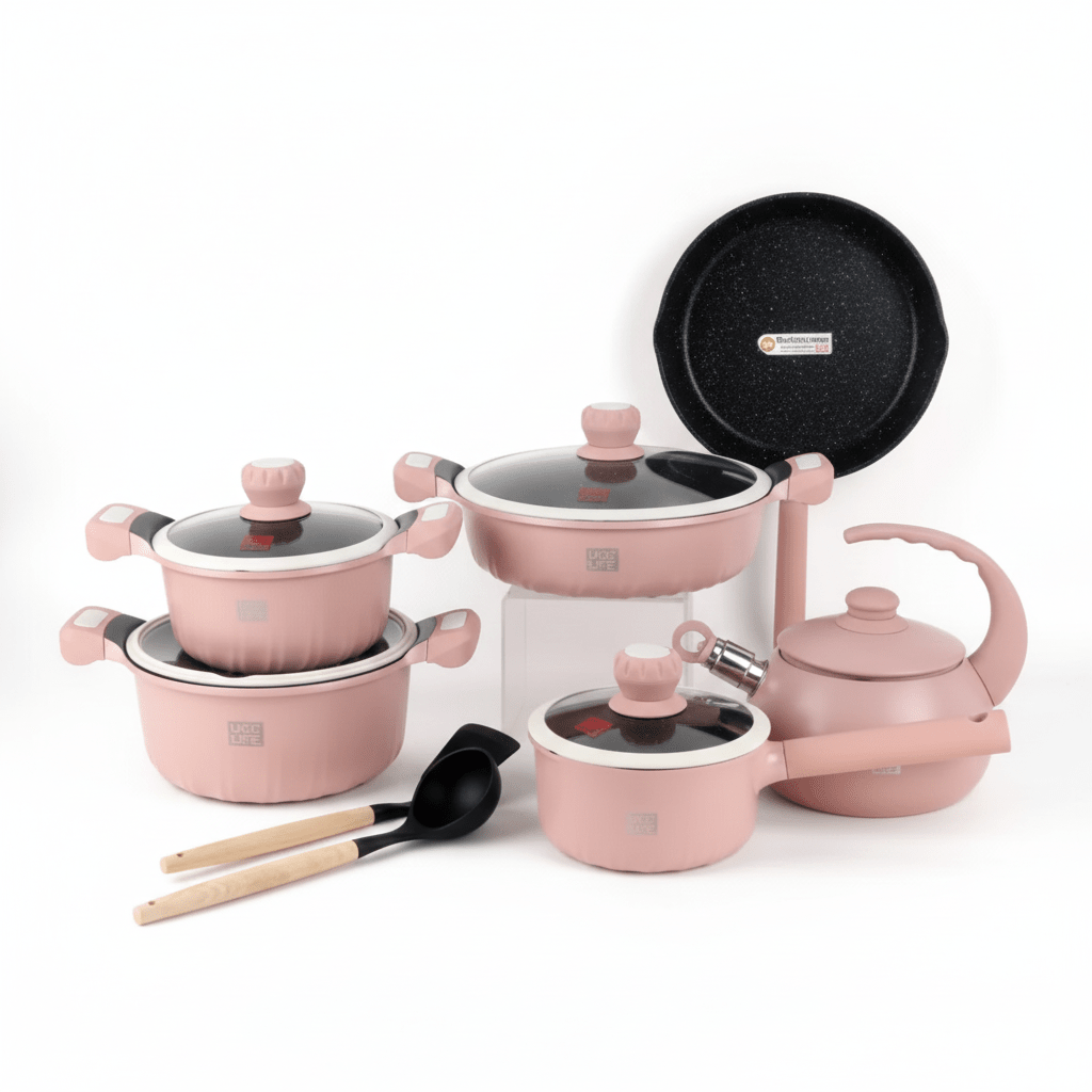 JUEGO de Ollas Roca Volcánica x14 Pzs  SOLANGEL7