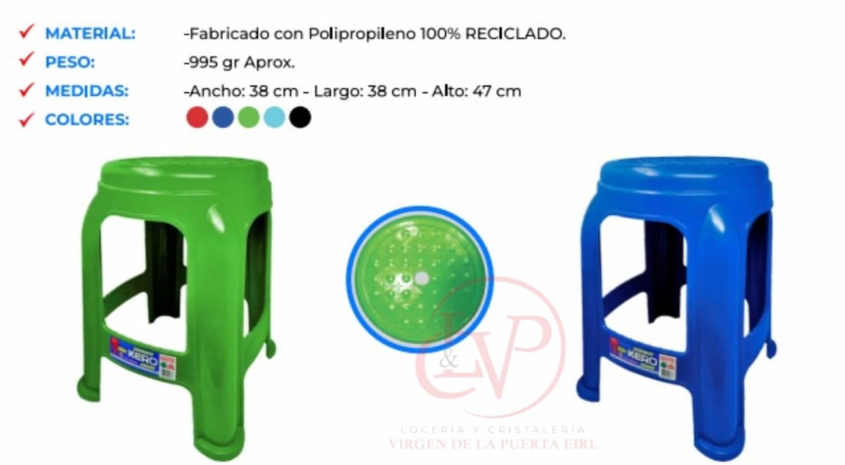 BANCO KERO EXTRA GRANDE COLOR - DAYR1