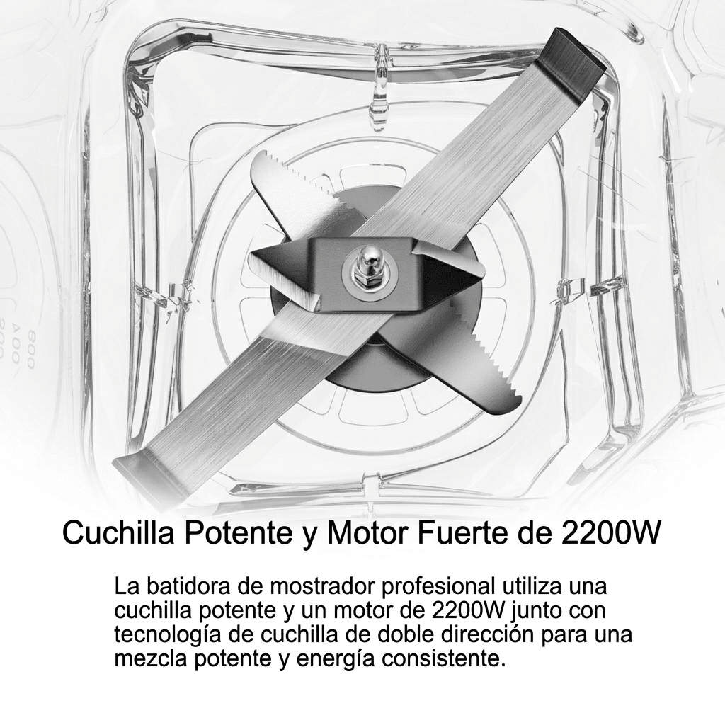 LICUADORA Profesional MANUAL6