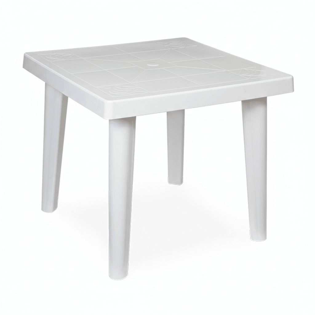 MESA PLASTICA CUADRADA Modelo LEO1