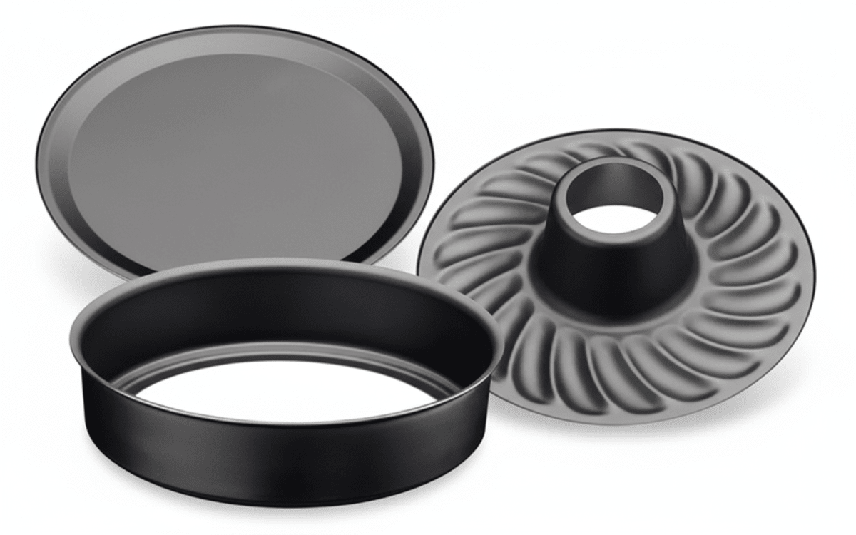 MOLDE Con FONDO REMOVIBLE 2 Piezas Antiadherente TRAMONTINA1