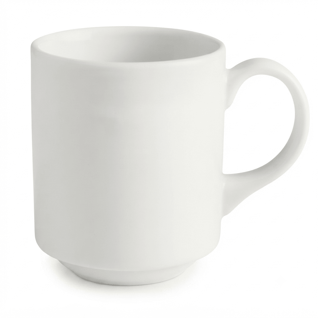 MUG De Loza APILABLE0 336 cc ACTUALITE Blanco1