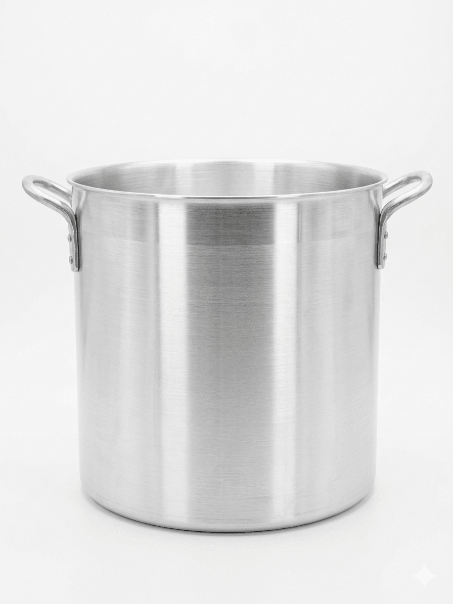 OLLA De Aluminio ESPECIAL # 70 Con 4 Asas 5 mm 220 Litros Con Tapa1