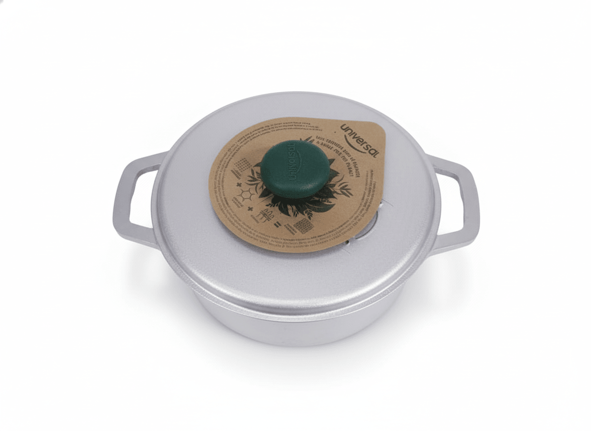 OLLA CALDERO Fundido 20 Cm Con Tapa - UNIVERSAL2