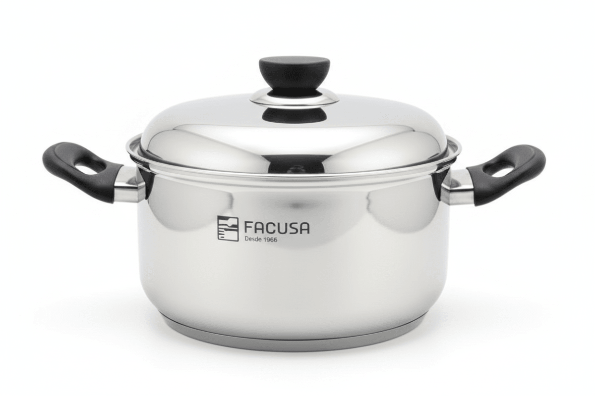 OLLA DE ACERO inox tapa ACERO - tapa VIDRIO2