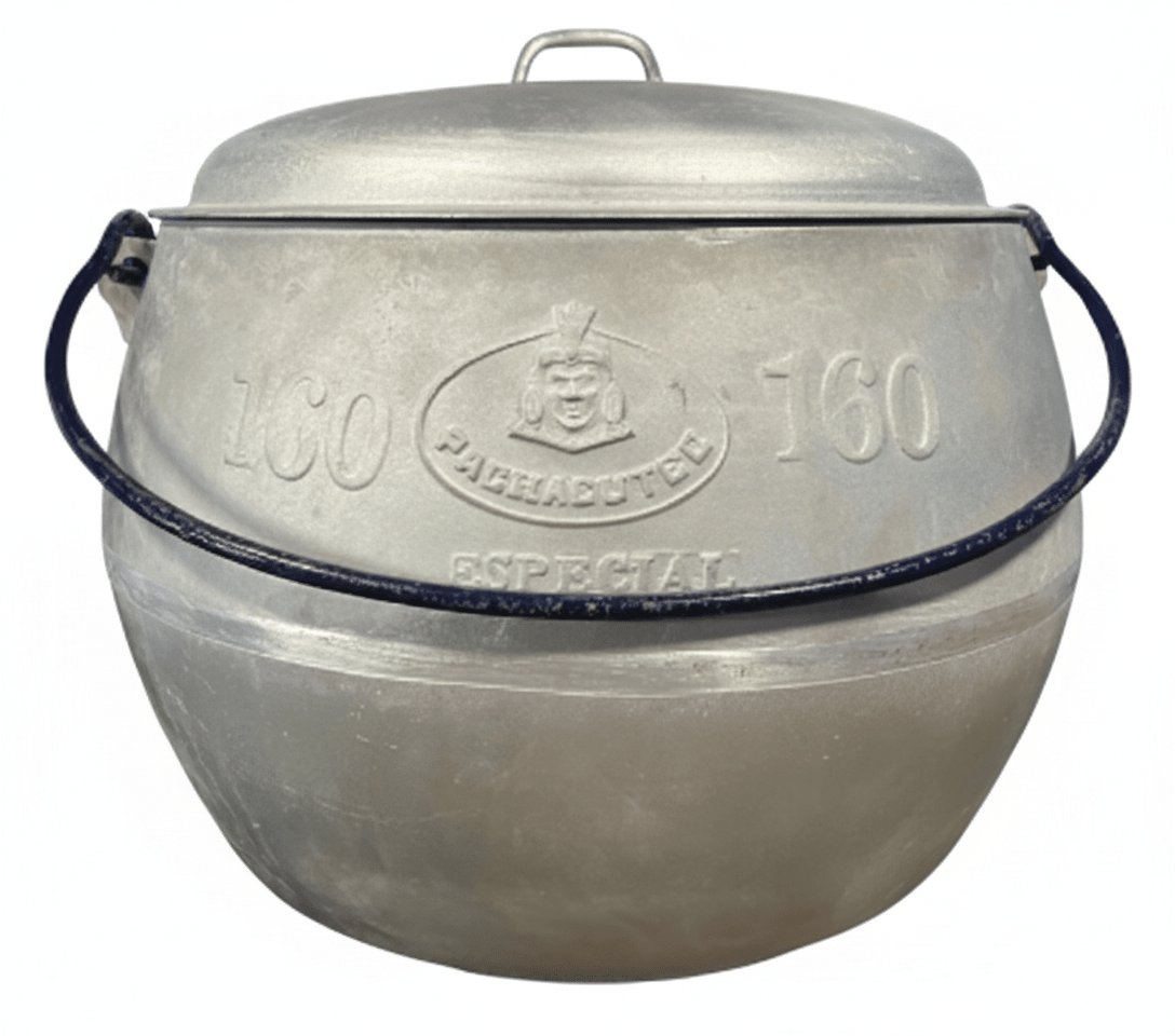 OLLA DE ALUMINIO FUNDIDO CON GANCHO #160 – PACHACÚTEC1