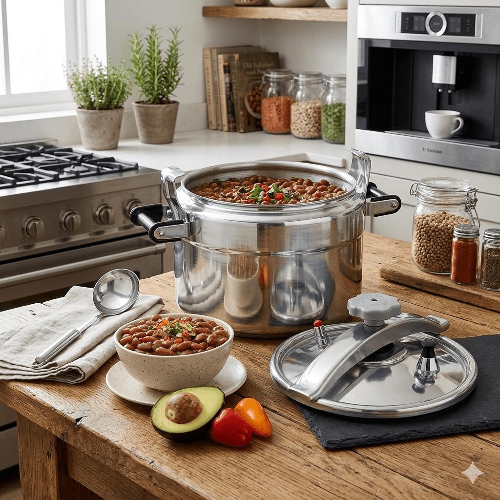 Olla a presión Universal Magna 15 litros3