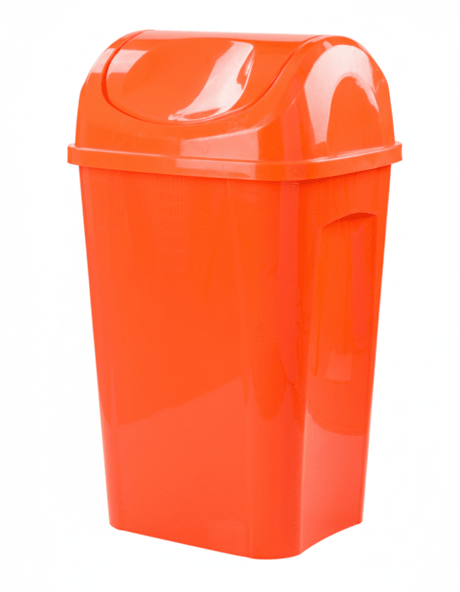 PAPELERA ATLAS # 150 con tapa - REY1