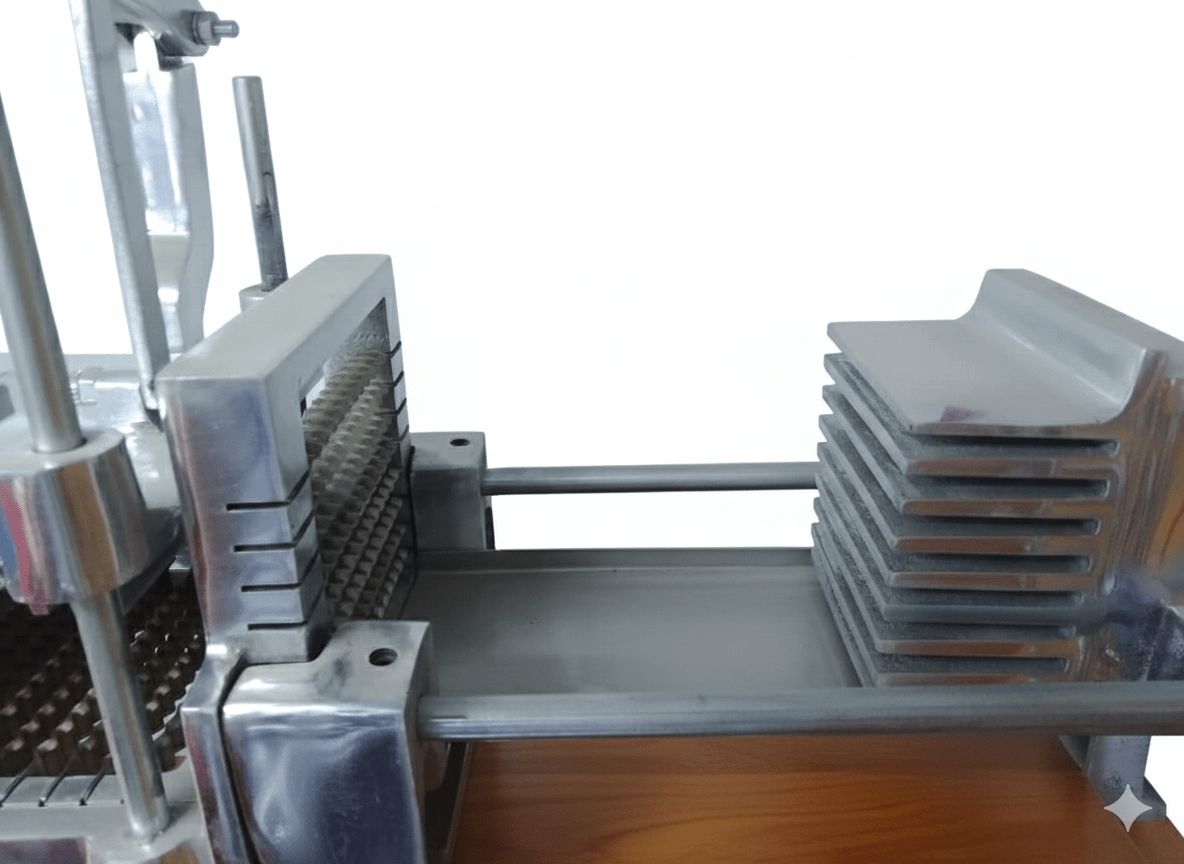 PICADORA de PAPA ONDULADAS 2 TIEMPOS fierro fundido EXPORT. F.H2