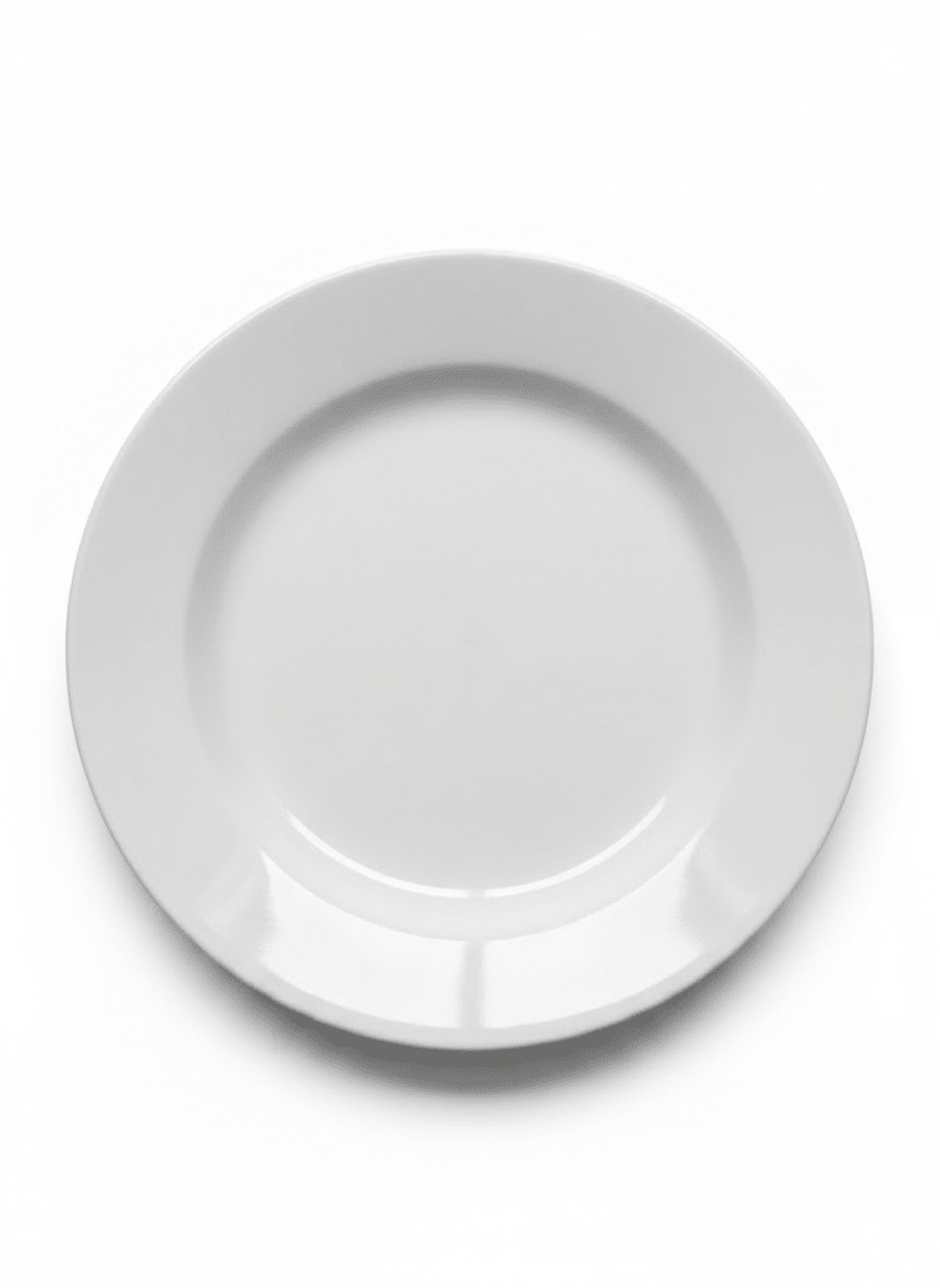 PLATO de LOZA hotelero TENDIDO - GALLERY1